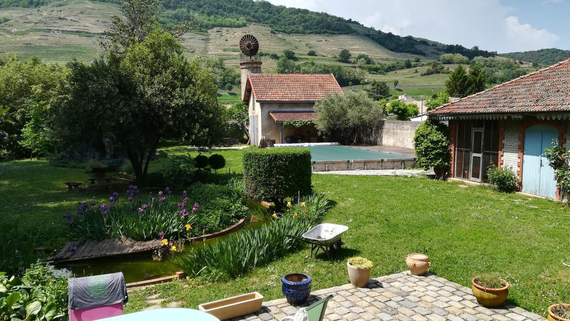 Les Palmiers Bed & Breakfast Mauves Exterior foto