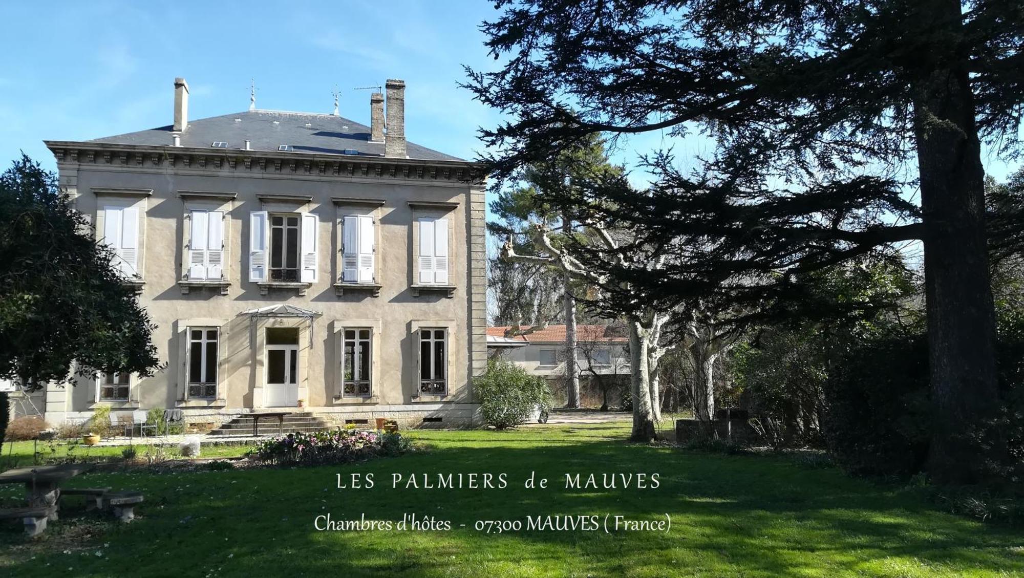 Les Palmiers Bed & Breakfast Mauves Exterior foto